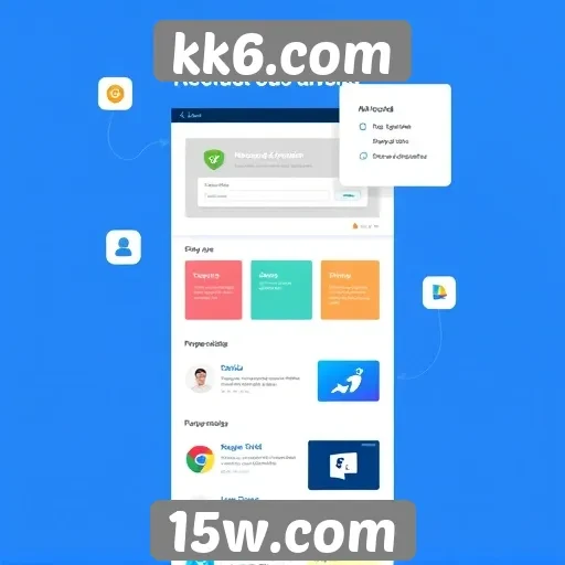 Recursos de usabilidade do site kk6.com